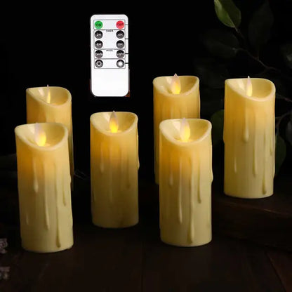 Remote Control LED Candles for a Serene Glow