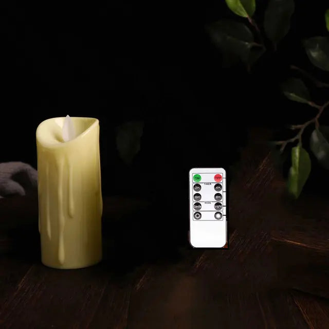 Remote Control LED Candles for a Serene Glow